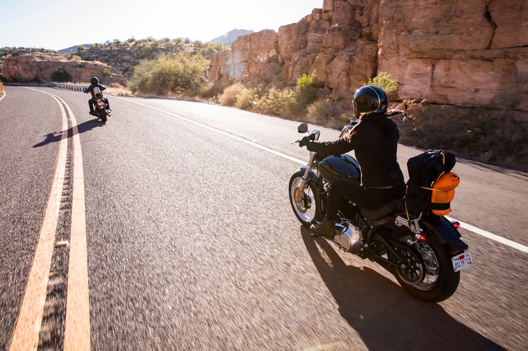 best states for motorcycle riding